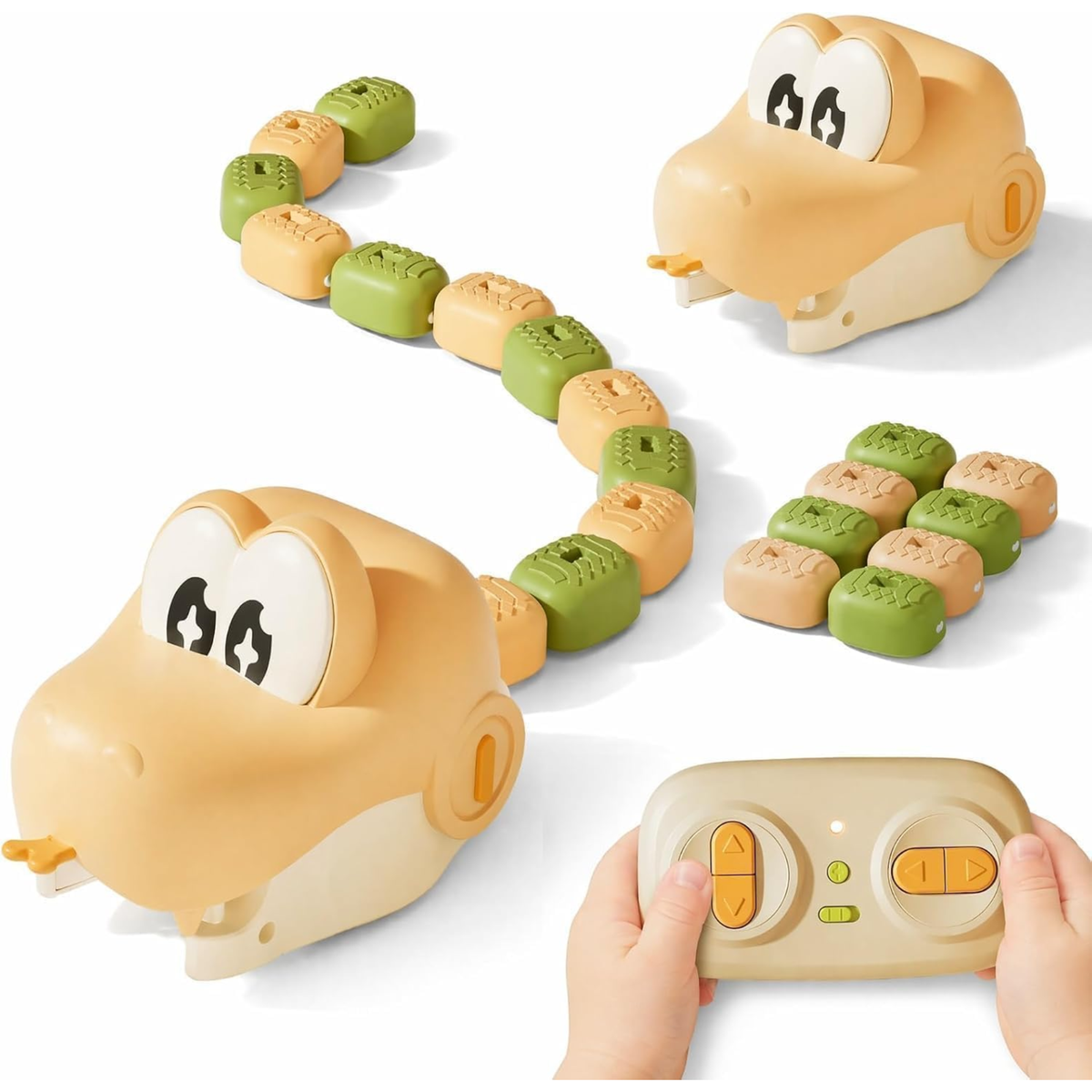 Remote Control Snake That Grows as It Eats