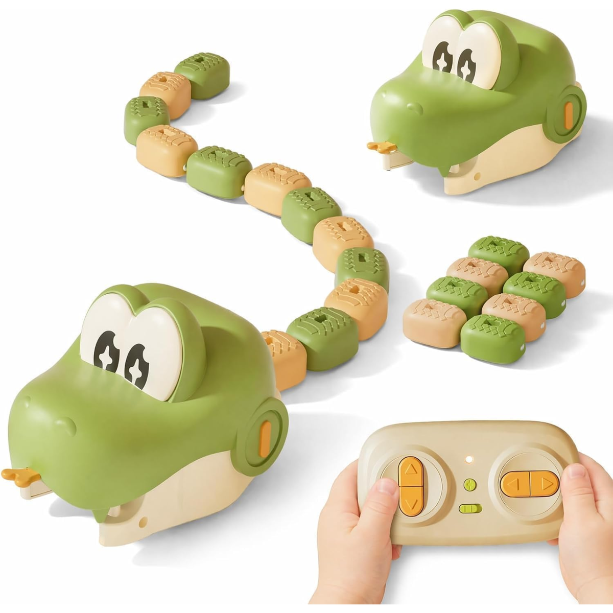 Remote Control Snake That Grows as It Eats